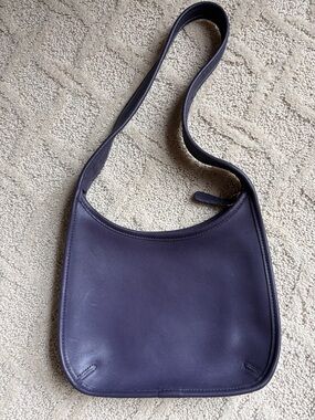 Vintage Coach  dark purple Ergo bag.  Like new. Used once